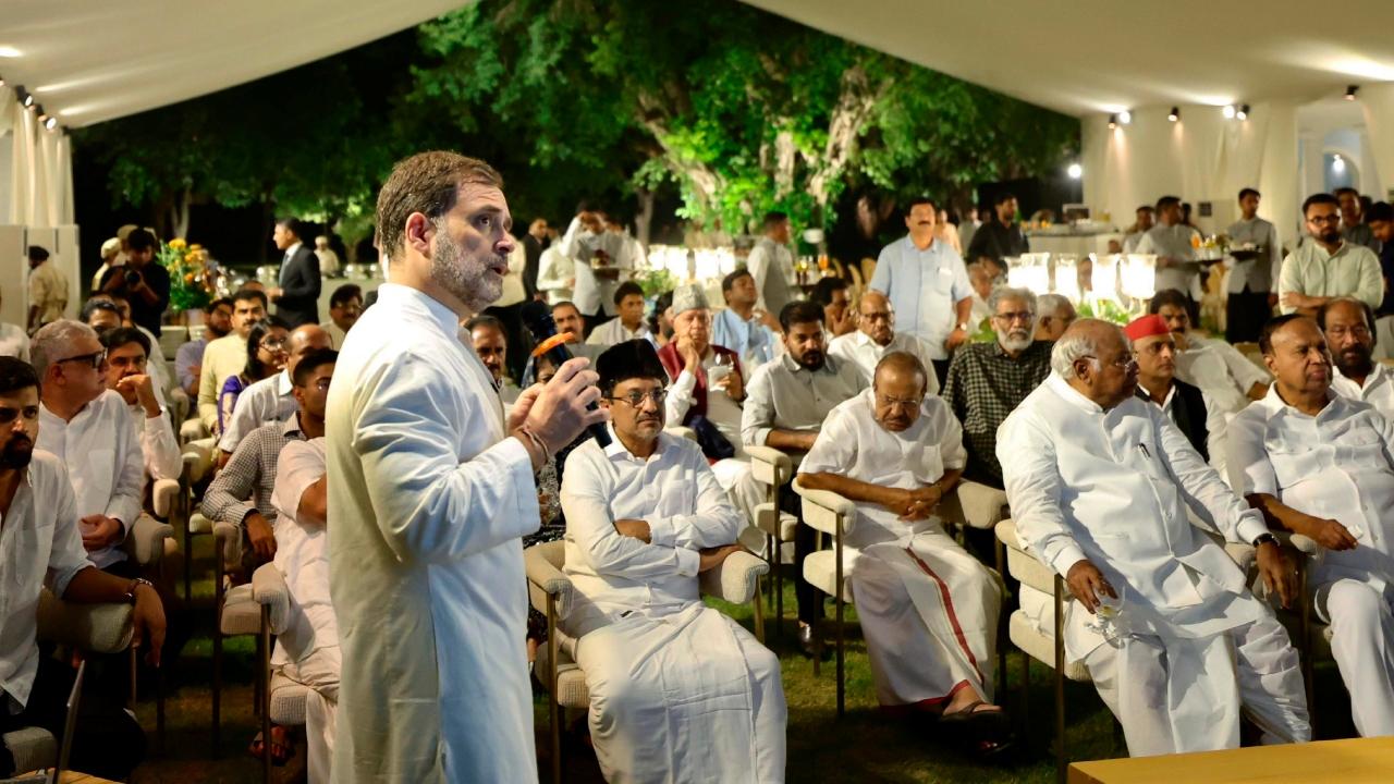 Congress MP Gaurav Gogoi said Rahul Gandhi invited leaders of the INDIA Alliance and CMs of various states at his residence, for an interaction