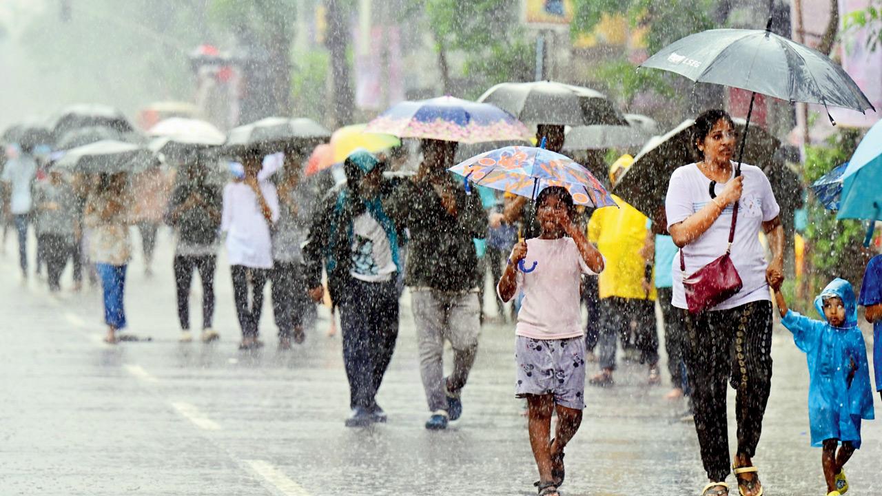 Mumbai rains intensify: IMD issues orange alert for next few days