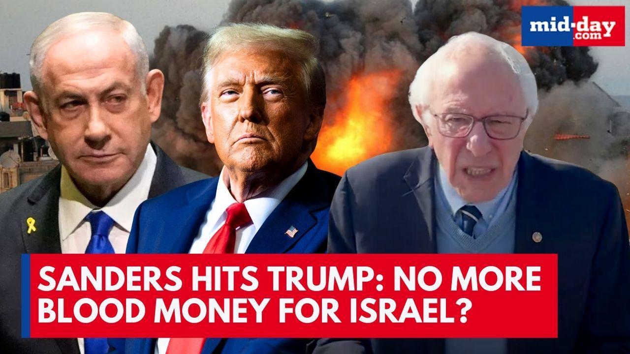 Gaza BLEEDS: Sanders Slams Trump Over SILENCE As Famine Deepens | U.S. Funding N