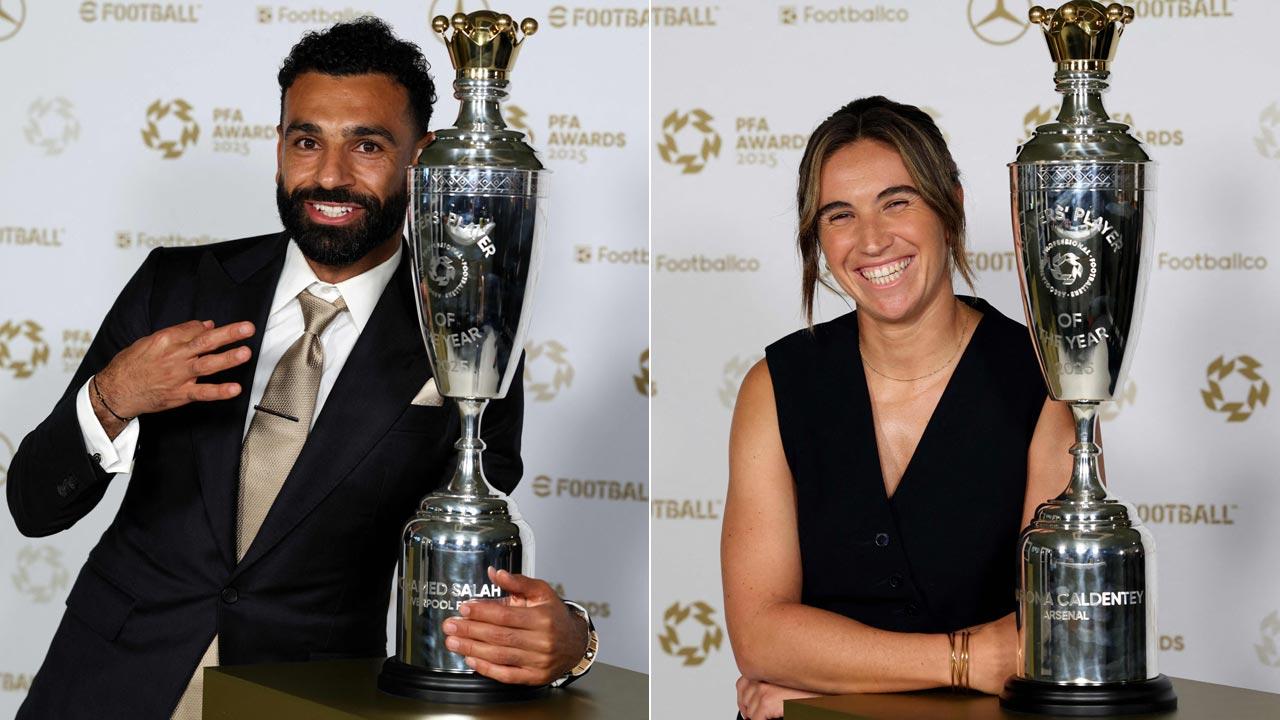 Salah, Caldentey voted 'Player of the Year' by fellow pros in English soccer