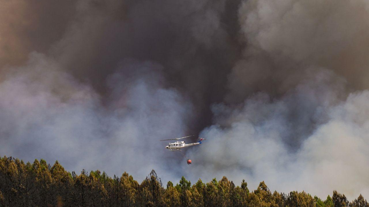 IN PHOTOS: Wildfire rages in Spain amid heatwave, threatens UNESCO heritage site