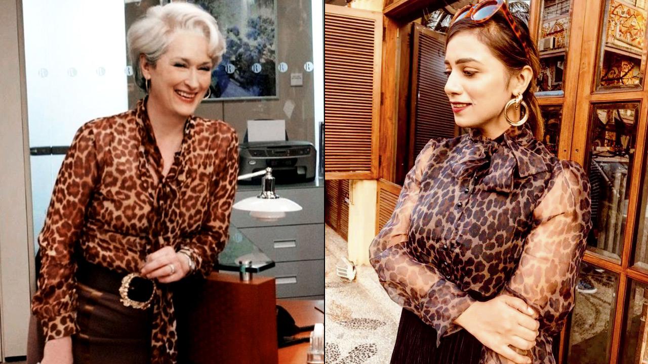 Sthitipragnya Dash in her leopard print top 