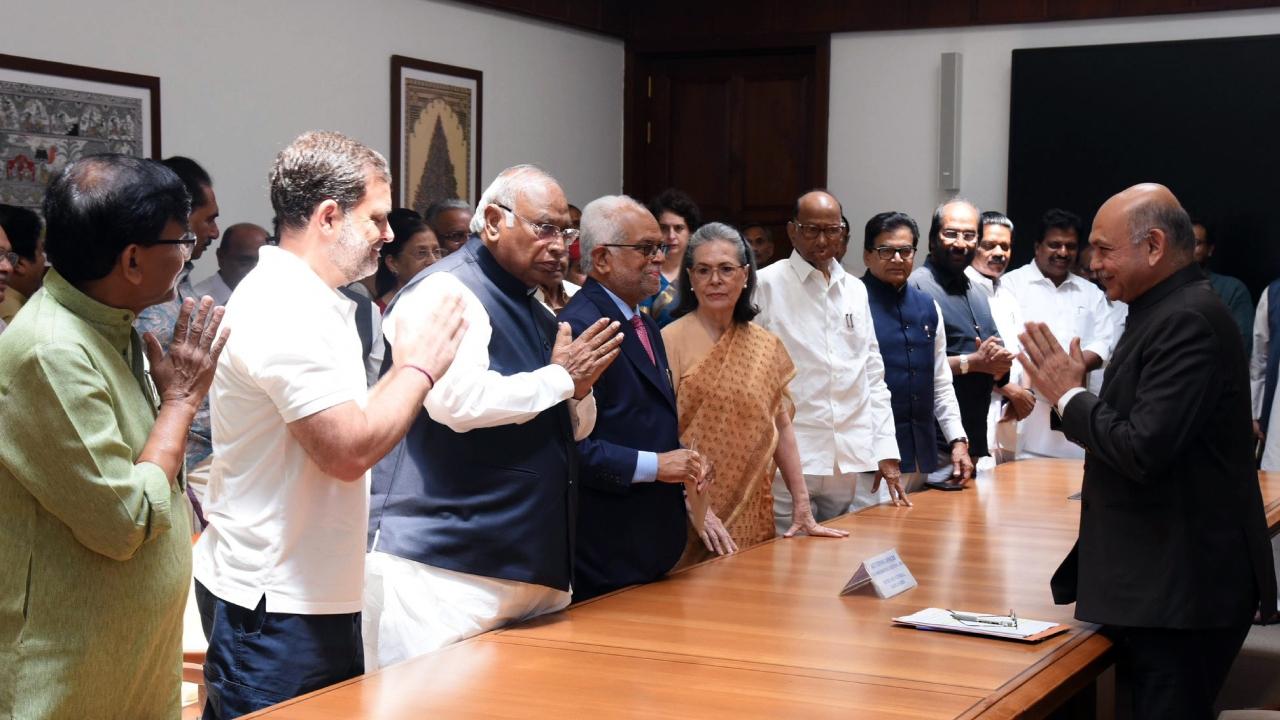 Earlier, Reddy expressed hope of receiving support across party lines, framing the election as a contest of ideology rather than numbers.