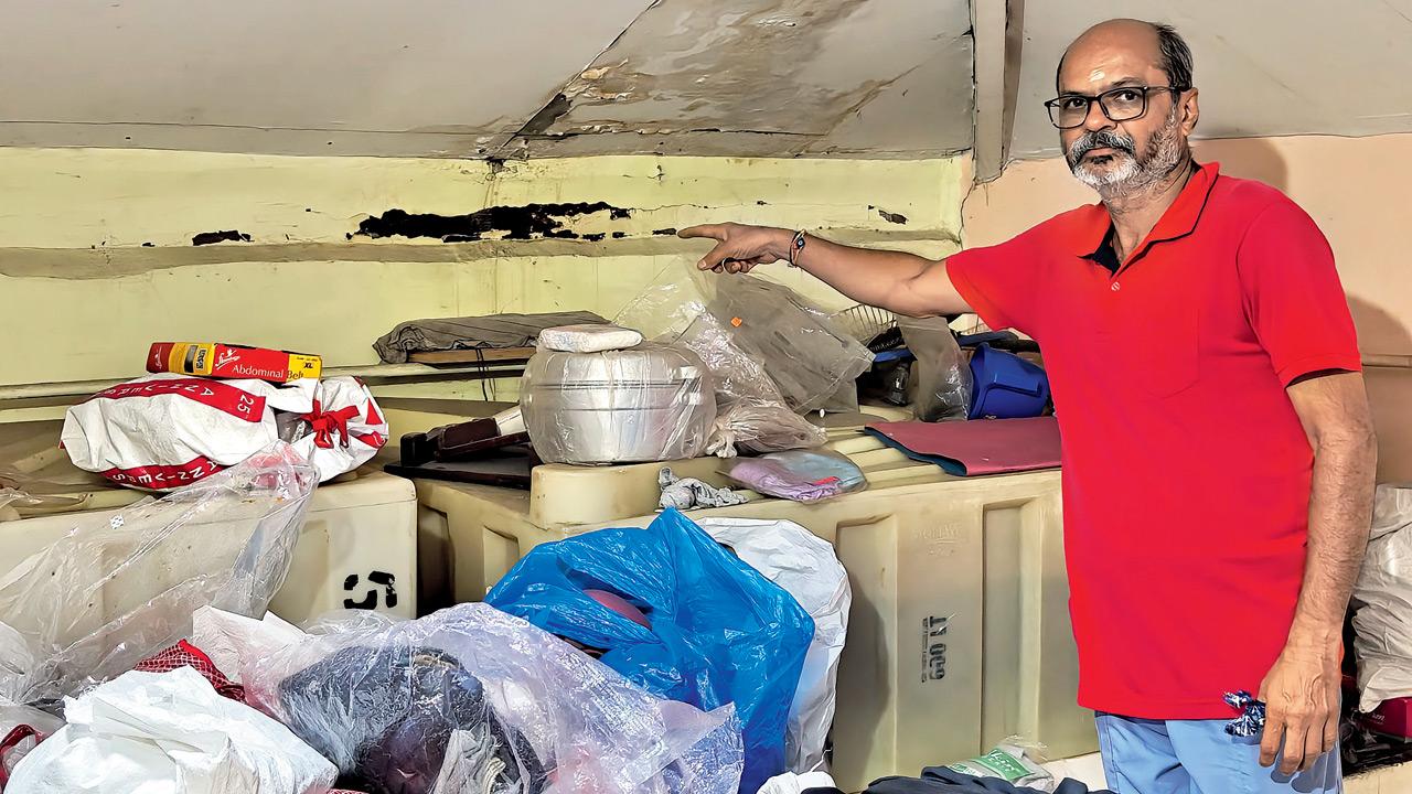 Pradeep Shah from Grant Road said his annual repair efforts failed