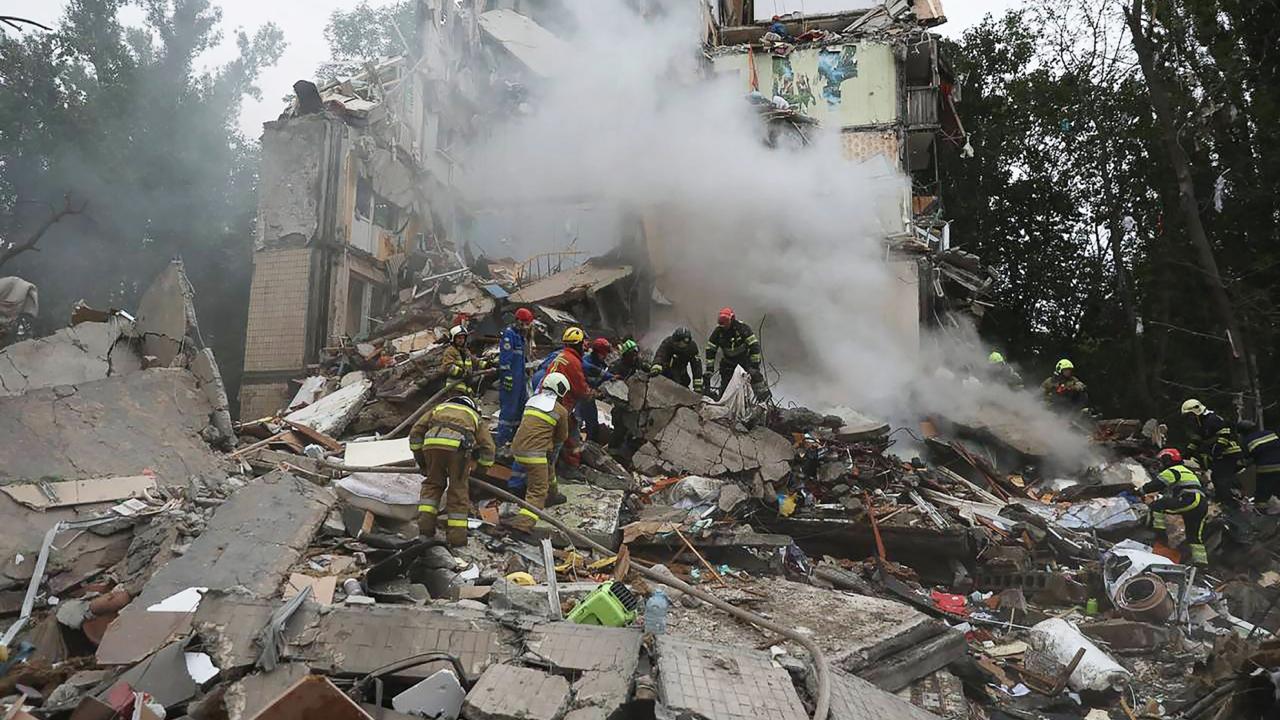 A drone attack had caused a fire at an industrial site in Russia's Penza region, local Gov. Oleg Melnichenko said. He didn't immediately give further details other than to say that there were no casualties
