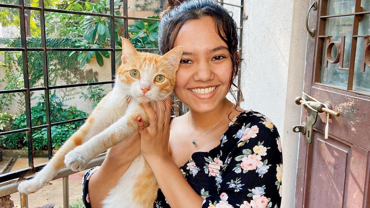 Amanda Tong with Oscar. PIC COURTESY/AMANDA TONG