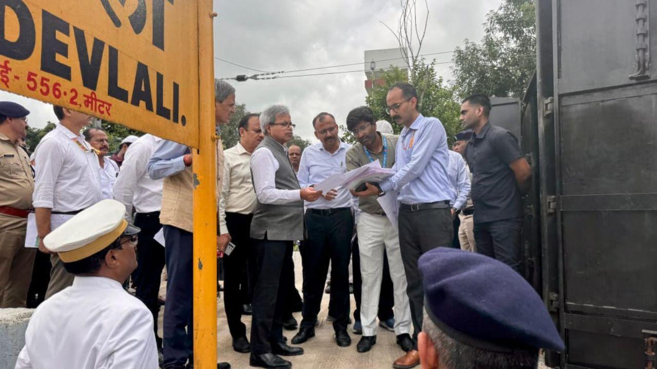Railway Board chief inspects stations in Nashik for Simhastha Kumbh Mela 2027
