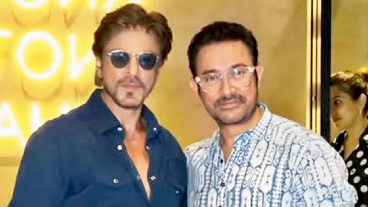 Have you heard? Aamir Khan and SRK to soon be neighbours
