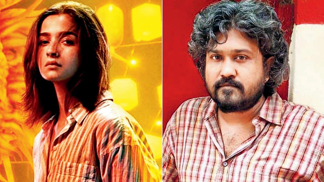 Alia Bhatt in Jigra; (right) Vasan Bala