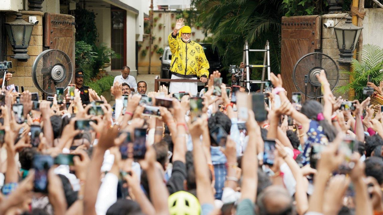 Have you heard? Amitabh Bachchan feels the fans weren't excited enough
