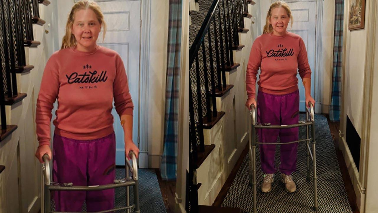 Amy Schumer shares health update after undergoing back surgery