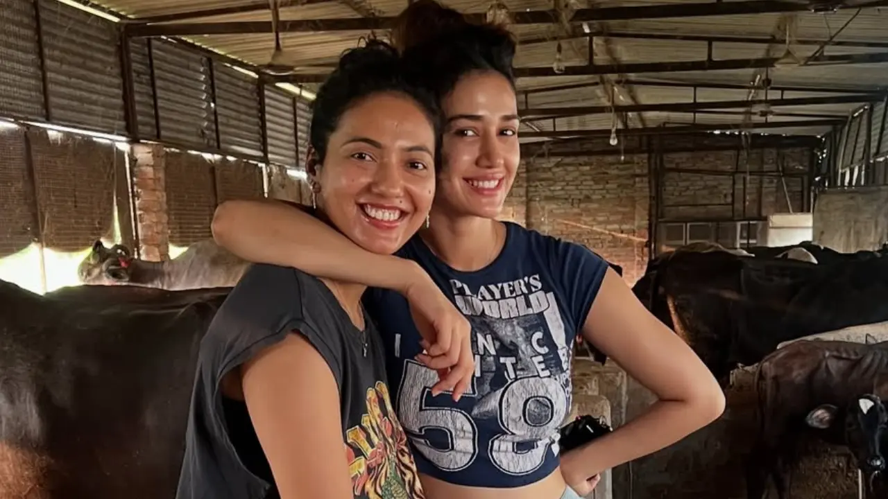 Disha Patani's sister Khushboo issues clarification over viral video: 'Were directed only at Anirudhacharya' 
