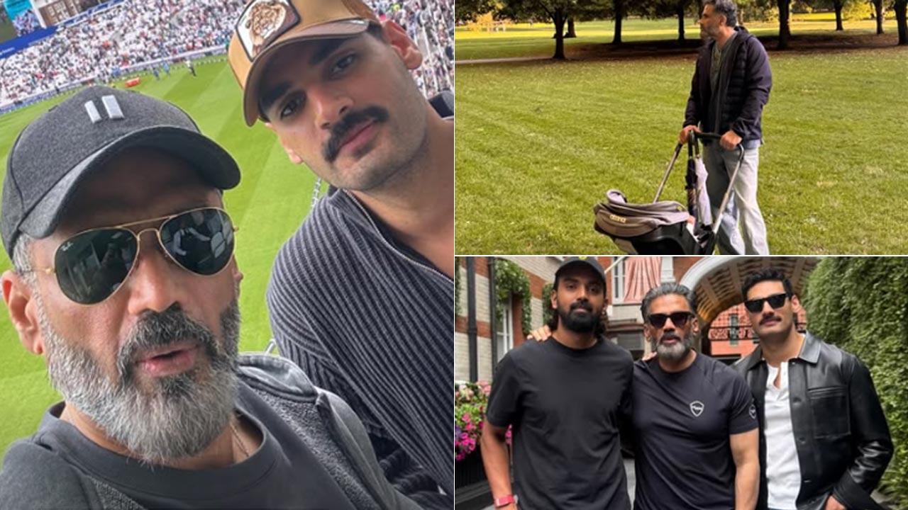 Suniel Shetty receives adorable birthday wishes from family members