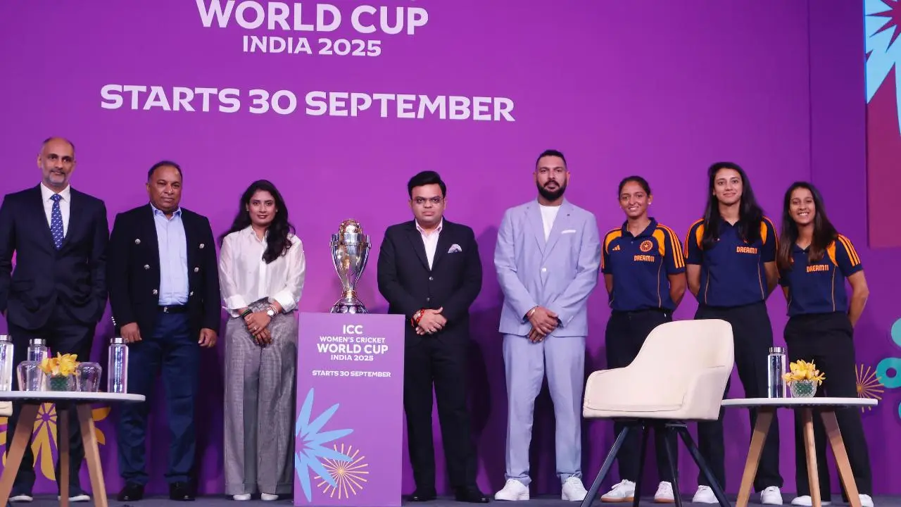 IN PHOTOS | ODI Women's World Cup 2025: Global showpiece unveiled in Mumbai