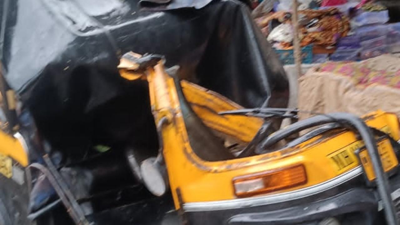 One injured after tree falls on auto rickshaw in Andheri East amid heavy rains in Mumbai