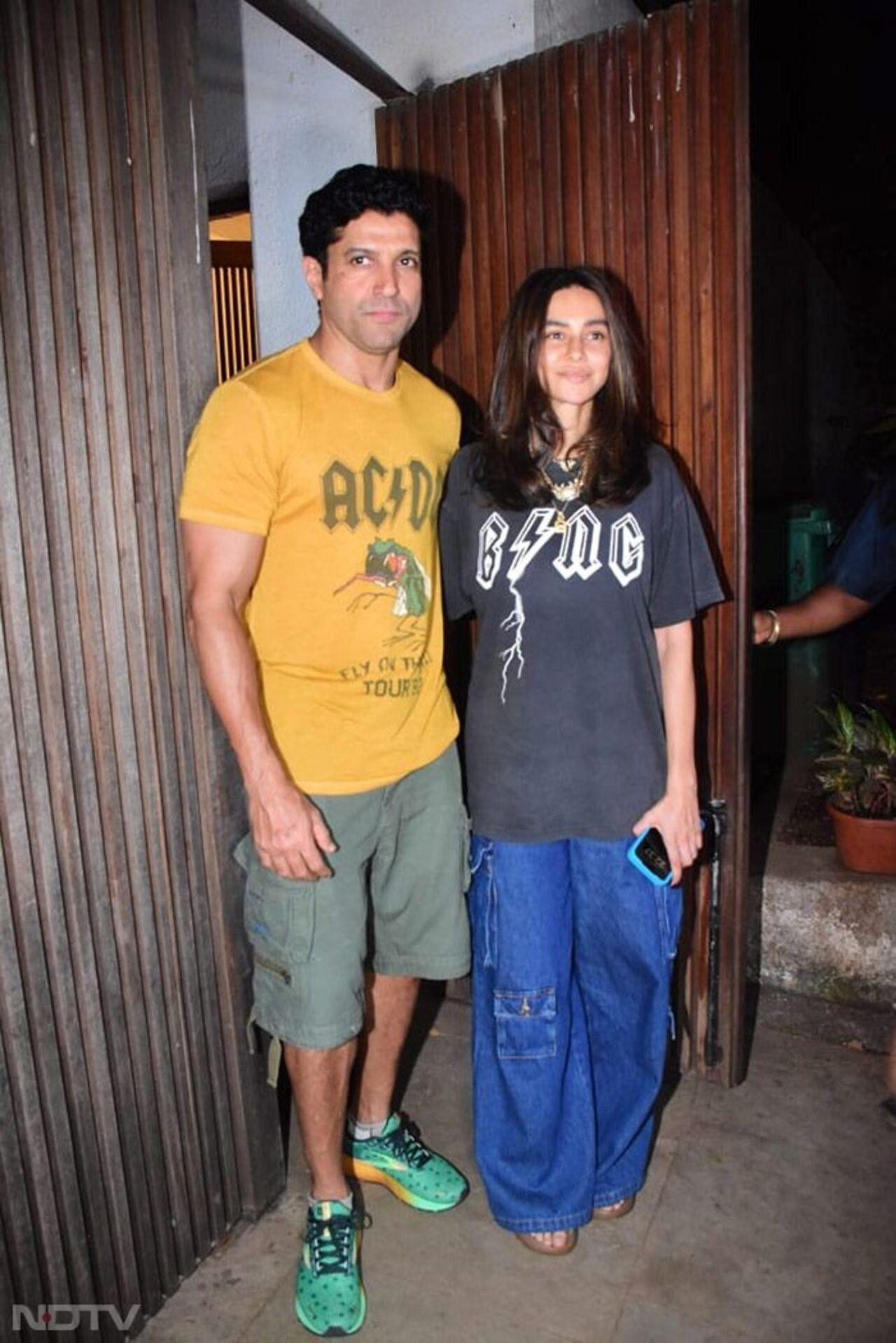 This picture shows how they are not afraid to break away from their glam side and pose for paps in pyjamas and oversized tees once in a while.