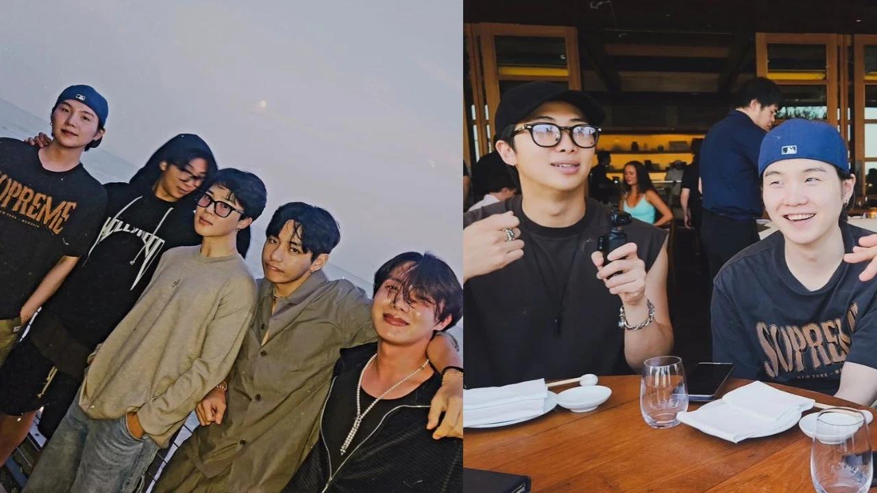 BTS gang spend a rare outing in LA; guess which member is missing?