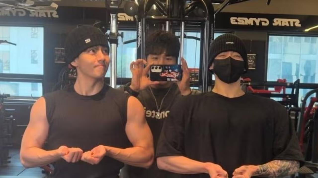 BTS: V shares a sneak peek into boys workout with RM, Jimin and Jungkook
