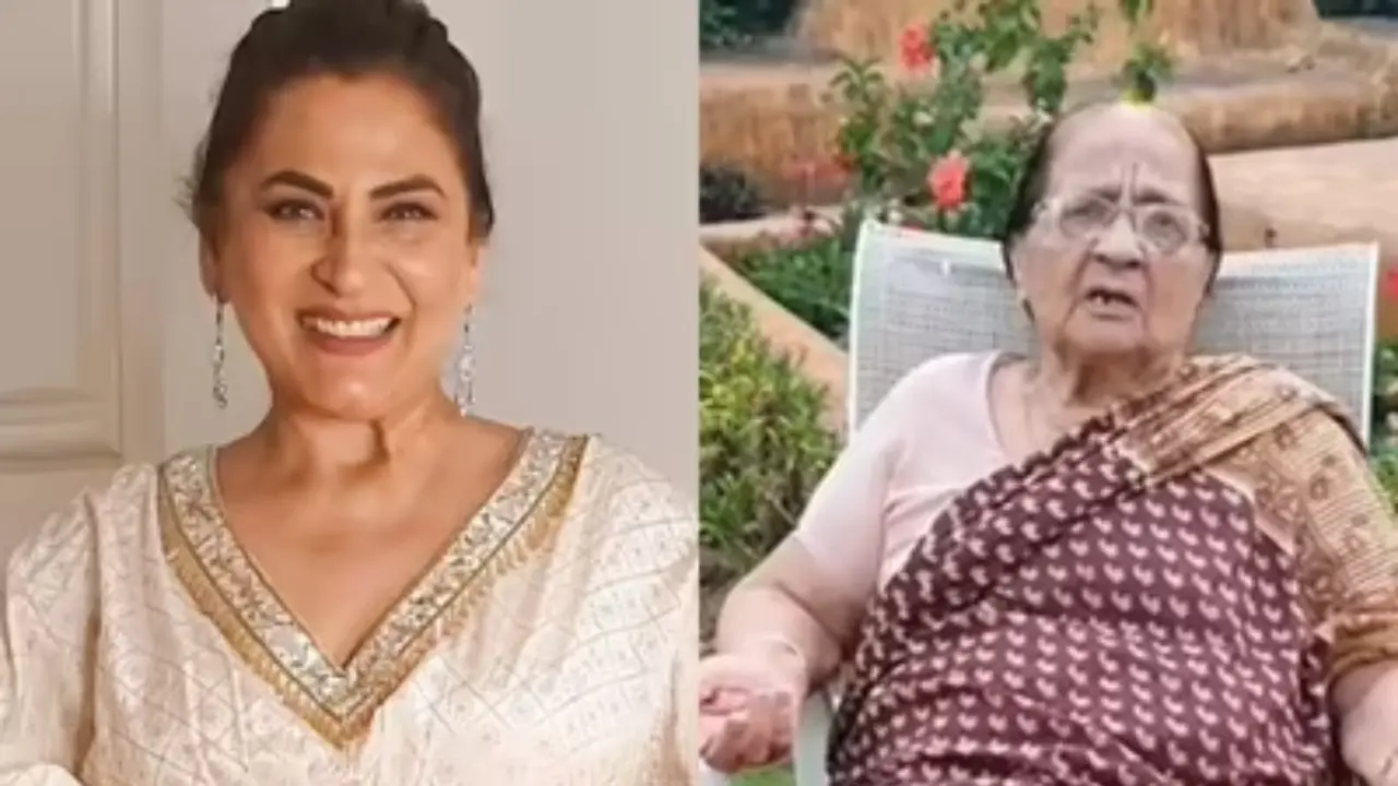 Archana Puran Singh gets emotional as she celebrates her mother's 95th birthday