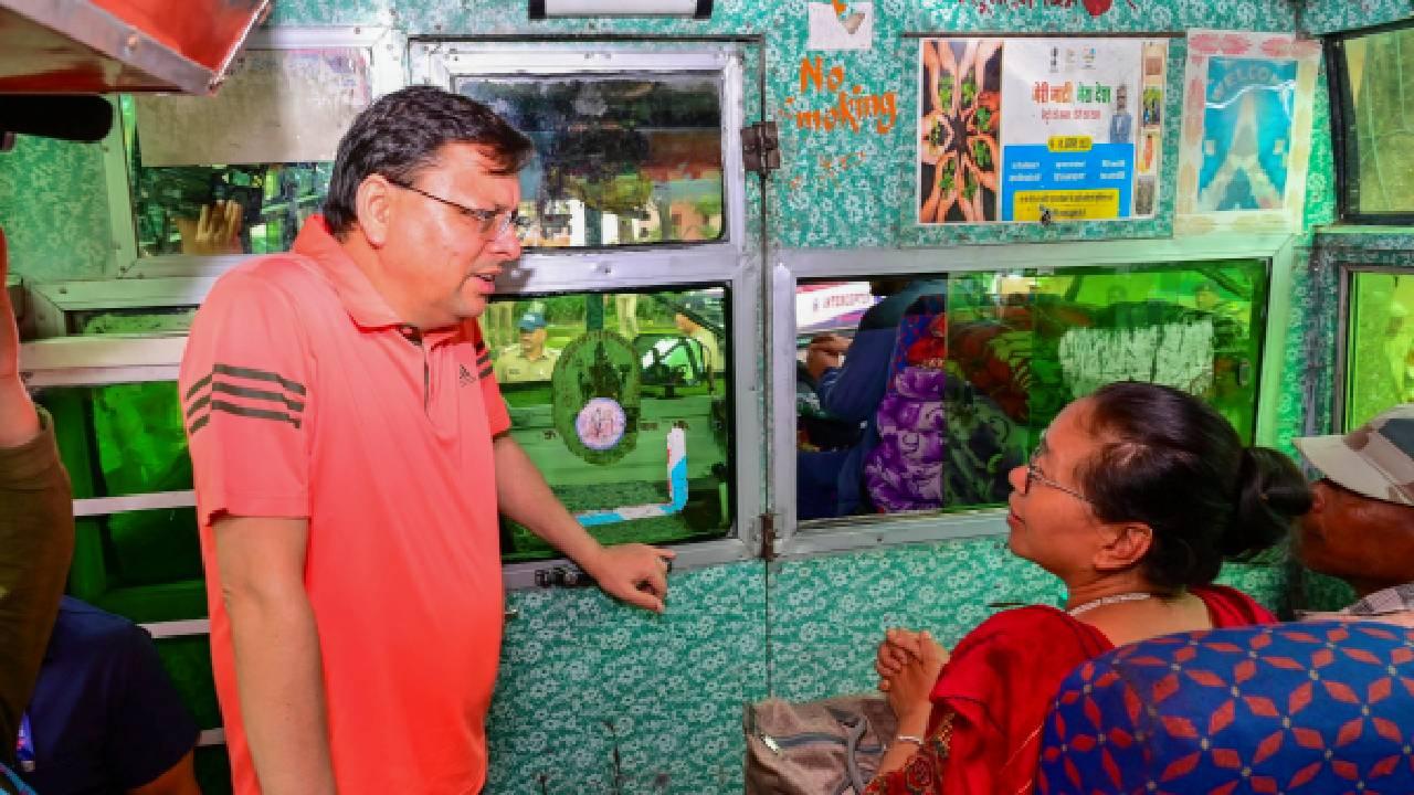 Uttarakhand CM visits flood victims, assures them of every possible support 