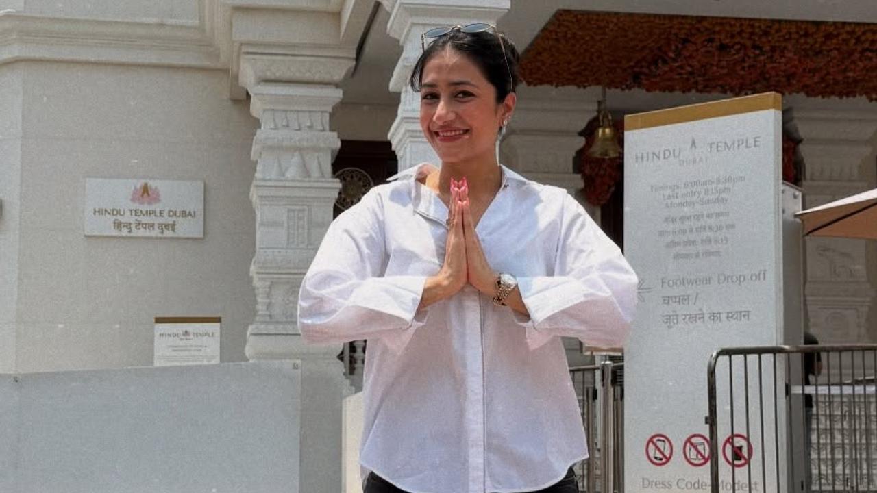 Dhanashree Verma visits temple days after Yuzvendra Chahal's divorce remark