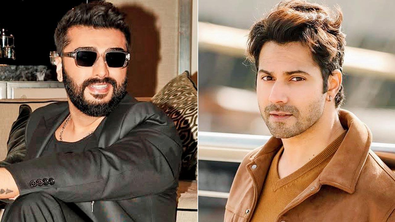 Arjun Kapoor and Varun Dhawan