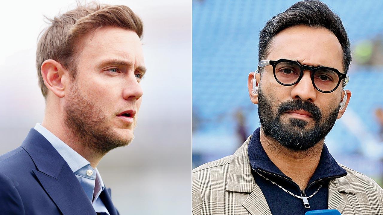 Dinesh Karthik, Stuart Broad support injury replacements after Woakes' injury