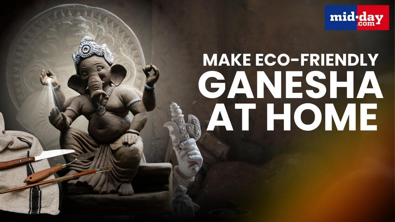 Ganesh Chaturthi 2025: How to make eco-friendly Ganesha idols at home