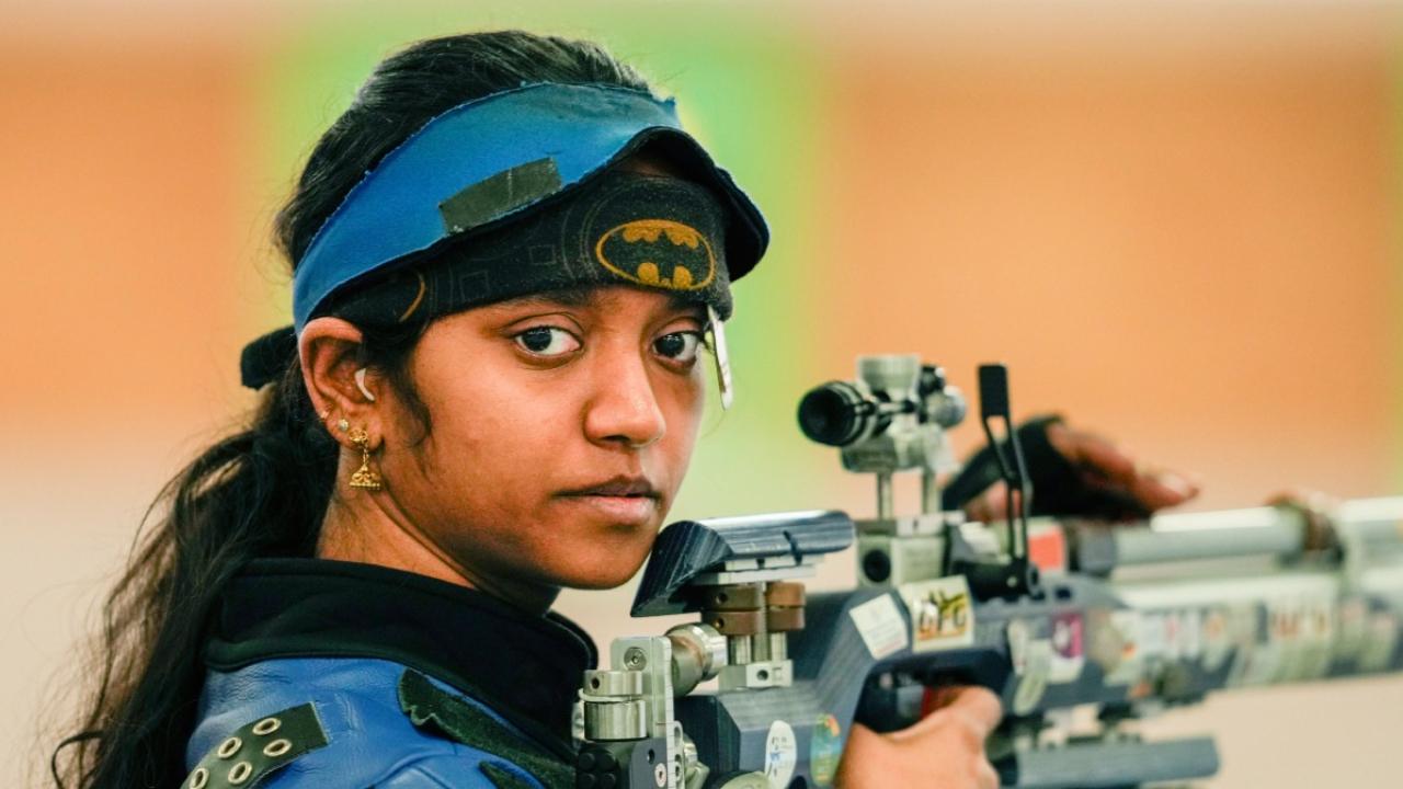 Elavenil Valarivan clinches gold in women’s 10m air rifle at Asian Championships