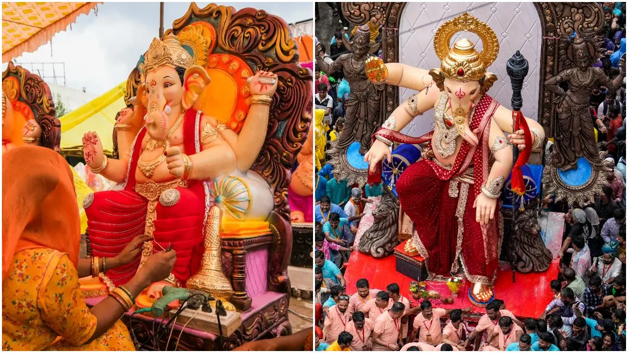 IN PHOTOS: India prepares to welcome Ganpati Bappa ahead of Ganesh Chaturthi
