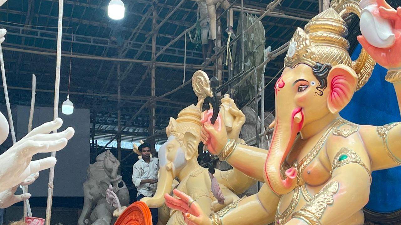 IN PHOTOS: A look at how Mumbai prepares to welcome its beloved Bappa