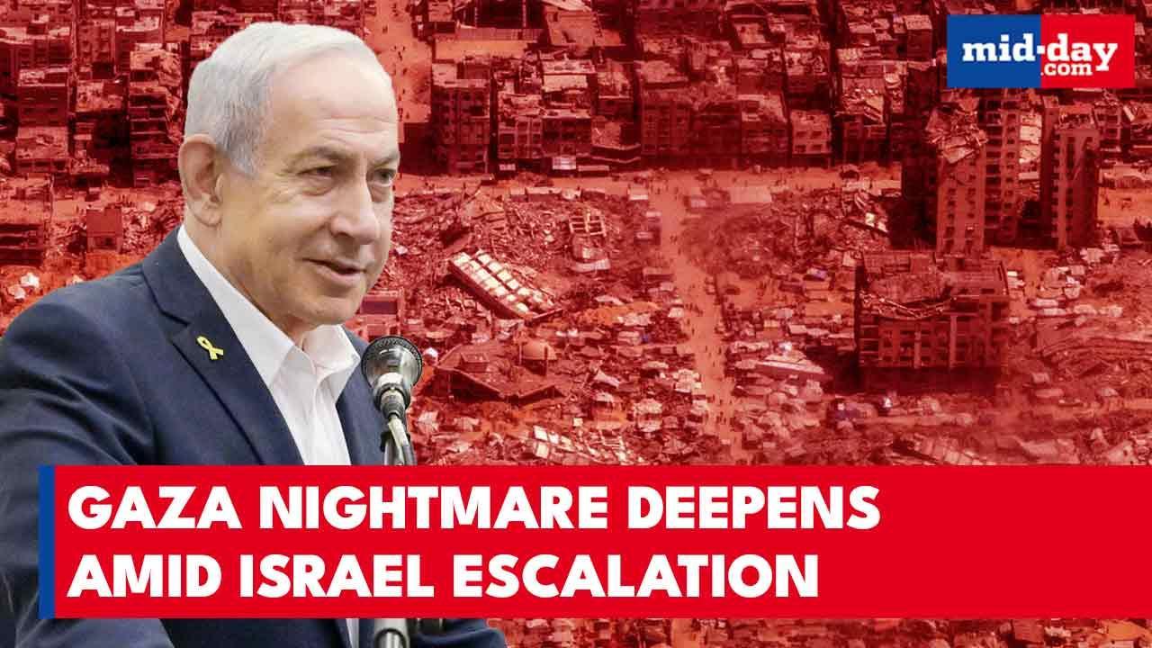 Israel-Gaza War: Israel intensifies war in Gaza
