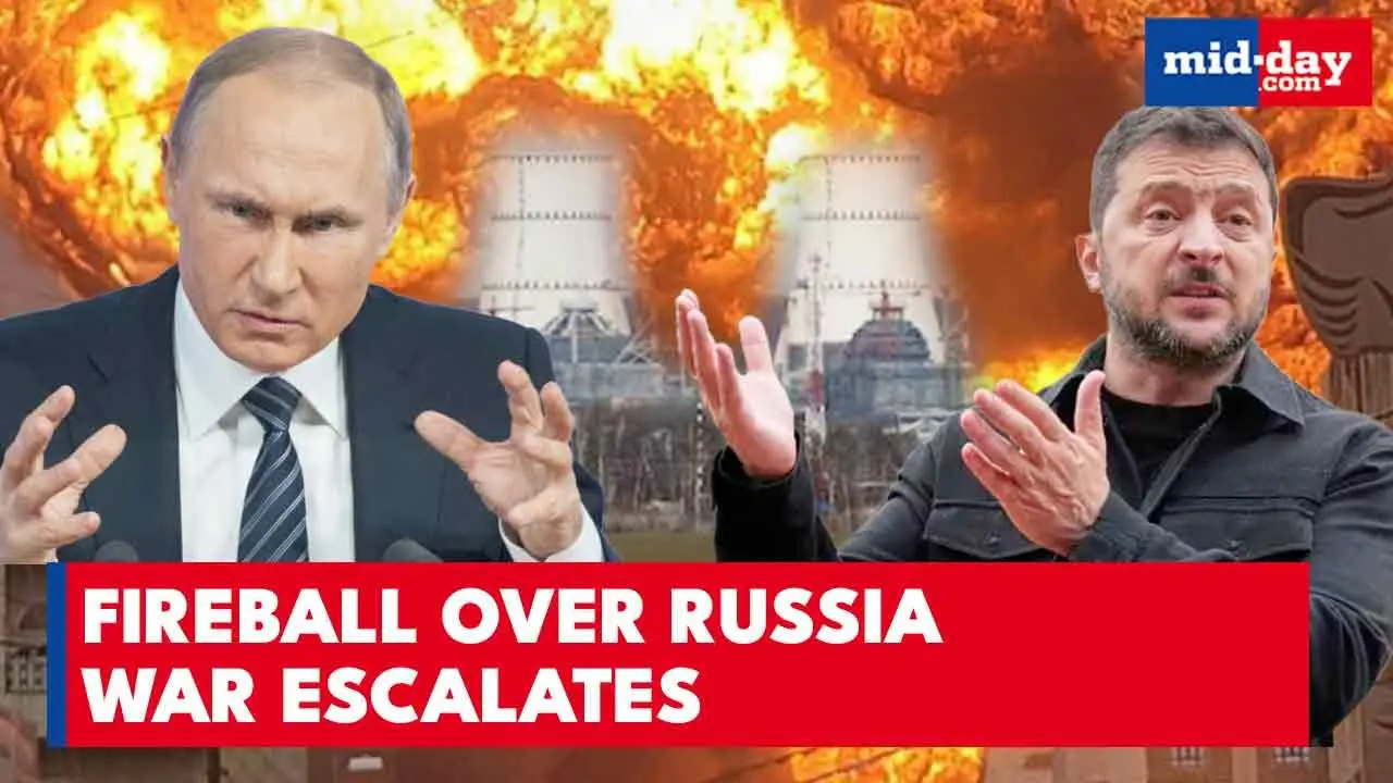 Ukraine Drone Strikes Hit Russia; Nuclear Plant Damaged, Fuel Terminal Ablaze