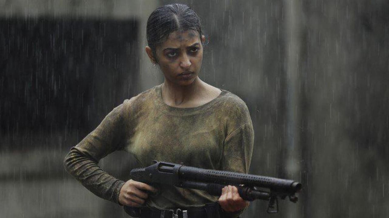 Ghoul
It is a Netflix original Indian horror miniseries consisting of 3 episodes. The series stars Radhika Apte as Nida Rahim, a newly recruited military officer, alongside Manav Kaul, Ratnabali Bhattacharjee, and Mahesh Balraj. It's set in a dystopian future where a militant government does the usual oppression at a secret detention center where a mysterious prisoner, suspected of being a terrorist, is brought in for interrogation. A series of supernatural events reveal that the prisoner is not human but a ghoul—an ancient demon that feeds on guilt and shame.