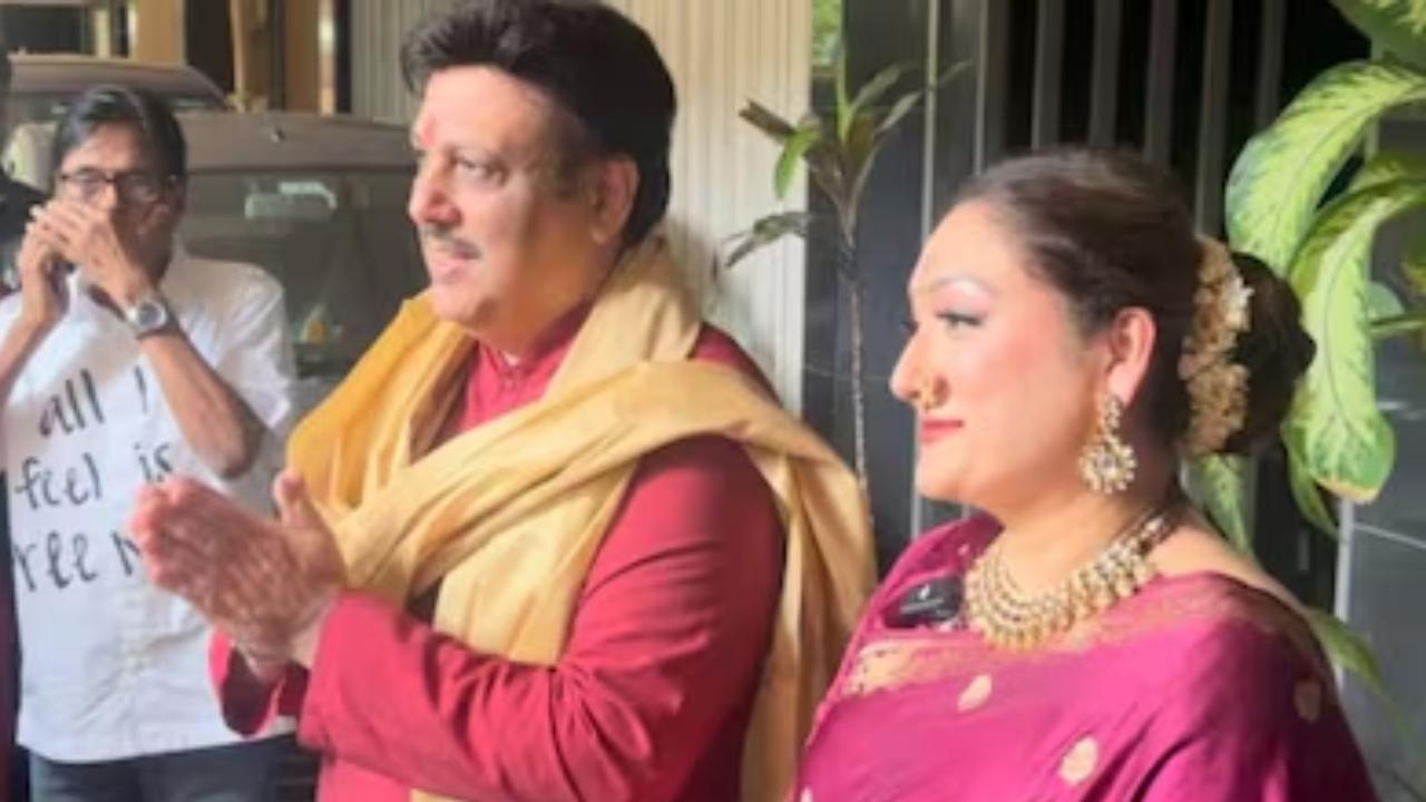 Amid ongoing divorce rumors, Govinda and Sunita Ahuja made a joint appearance during Ganesh Chaturthi celebrations, twinning in traditional attire and distributing sweets to the media at their Mumbai home. Read full story here