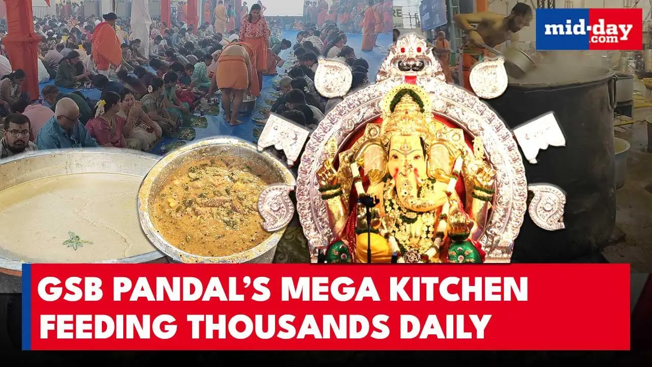 Inside Mumbai’s Richest Ganpati Kitchen: GSB Mandal’s Mega Kitchen