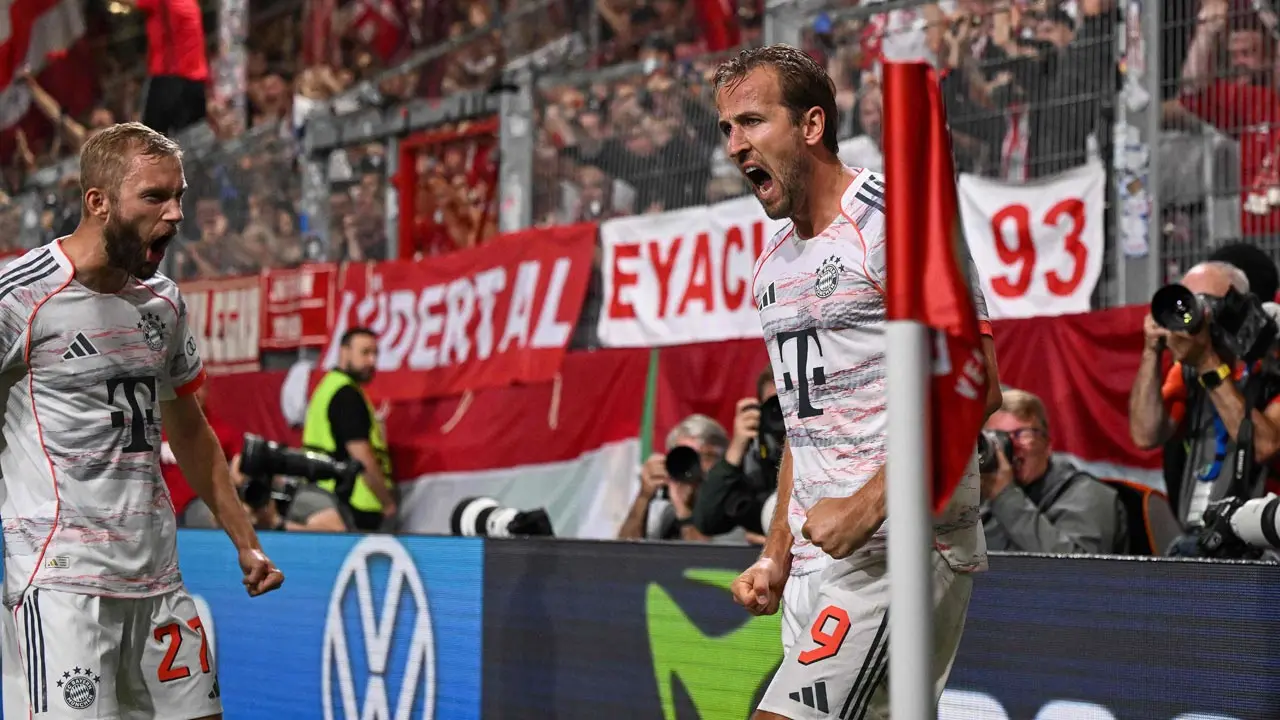 Harry Kane rescues Bayern Munich in German Cup first round