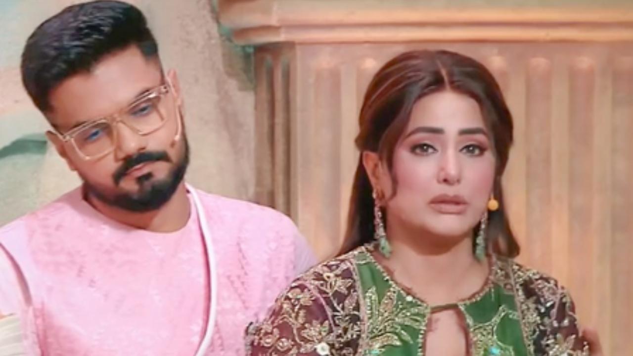 'I see him in my father's place': Hina Khan on Rocky Jaiswal