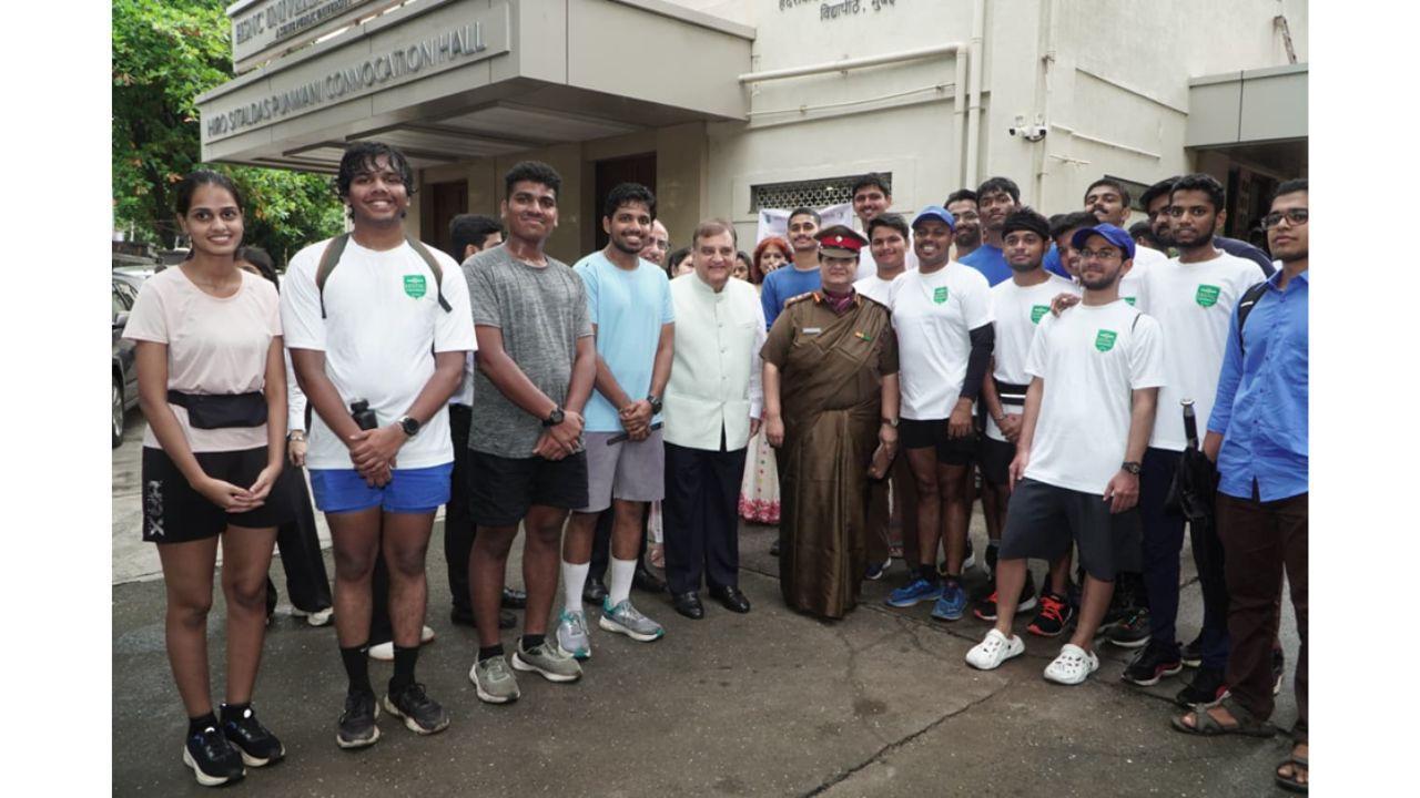 HSNC University’s Fit Bharat Club Hosts 24-Hour, 114 Km Tribute Run Honouring Marathon Legend Fauja Singh