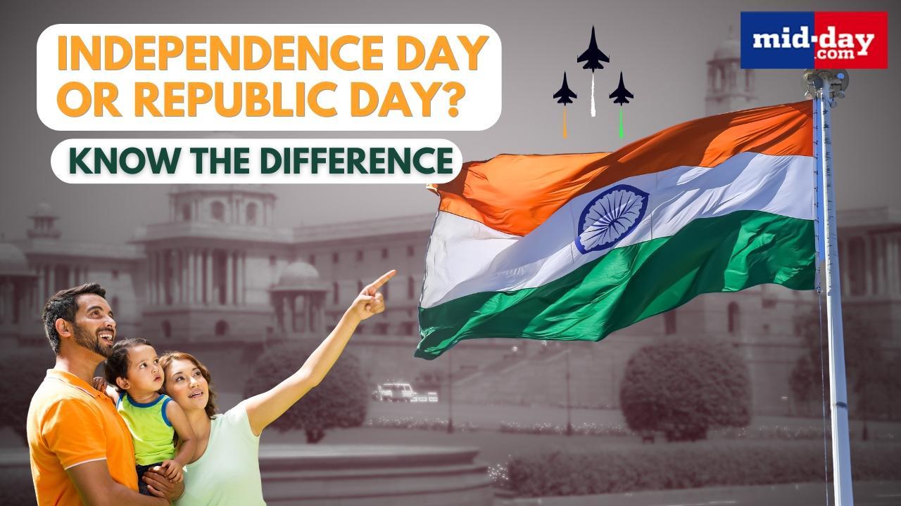Independence Day 2025: Difference between Independence Day and Republic Day
