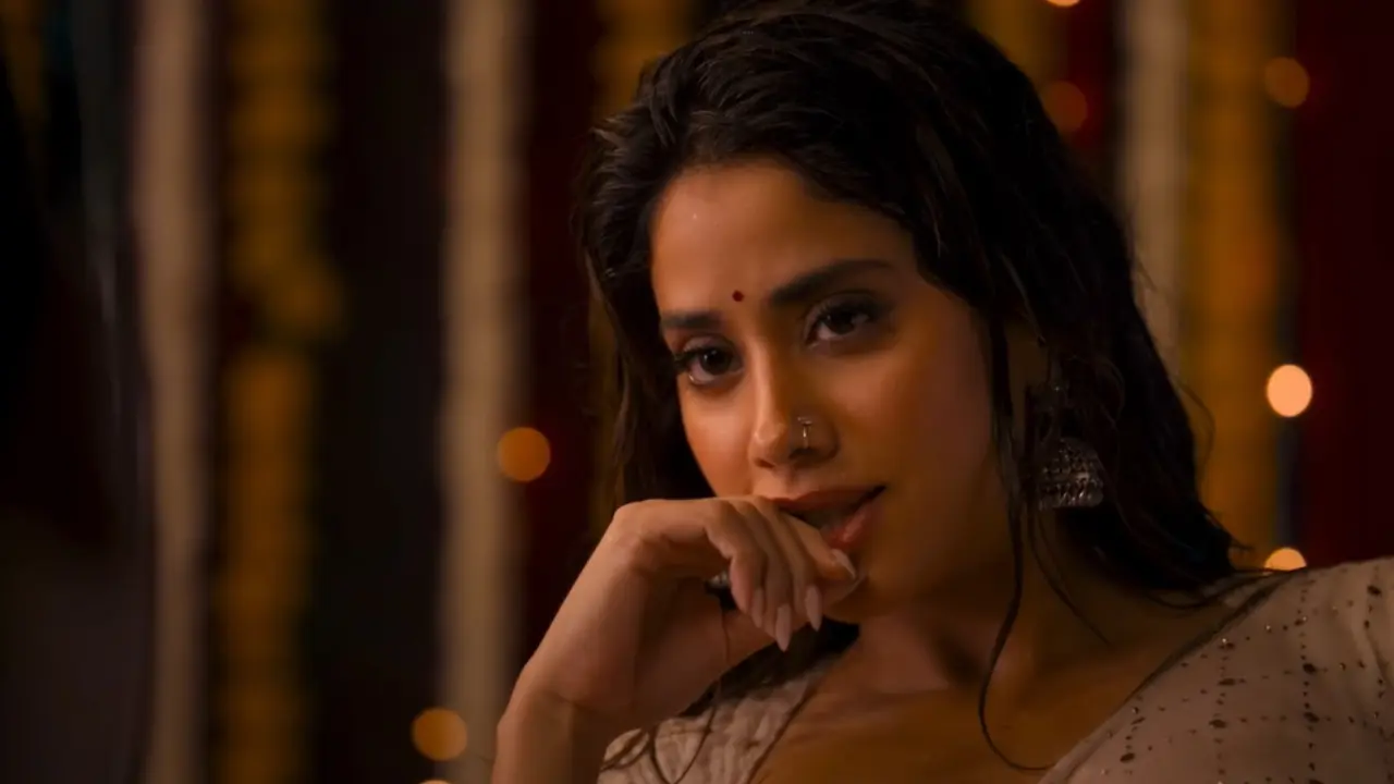 Watch: Janhvi Kapoor reveals ‘Bheegi Saree’ was shot in 9 hours