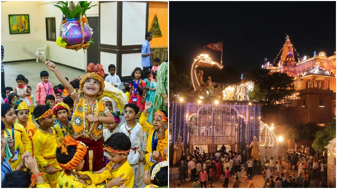 IN PHOTOS | Janmashtami 2025: See glimpses of festive fervour in India