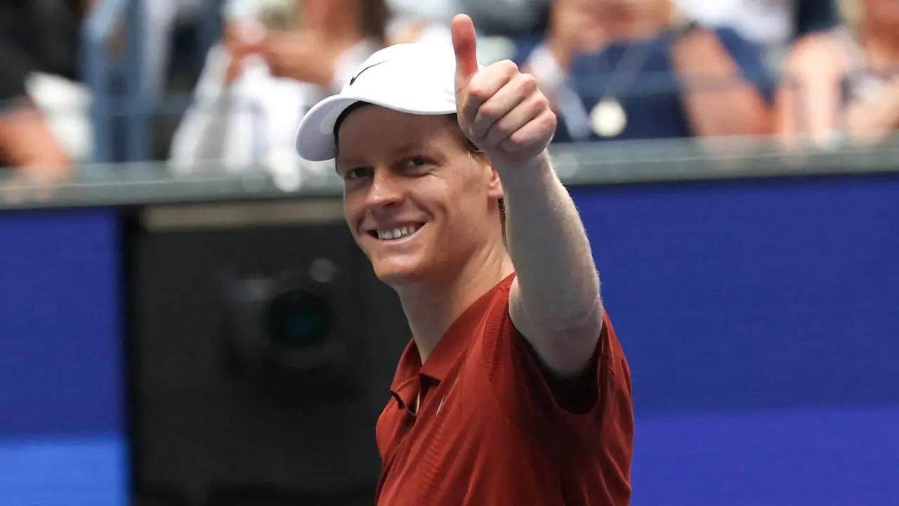Jannik Sinner continues title defence after securing win over Alexei Popyrin