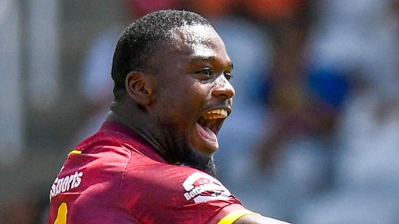 Later, while defending the target, Jayden Seales claimed six wickets by conceding just 18 runs in 7.2 overs. Pakistan was bowled out for 92 runs in 29.2 overs (Pic: X/@windiescricket)