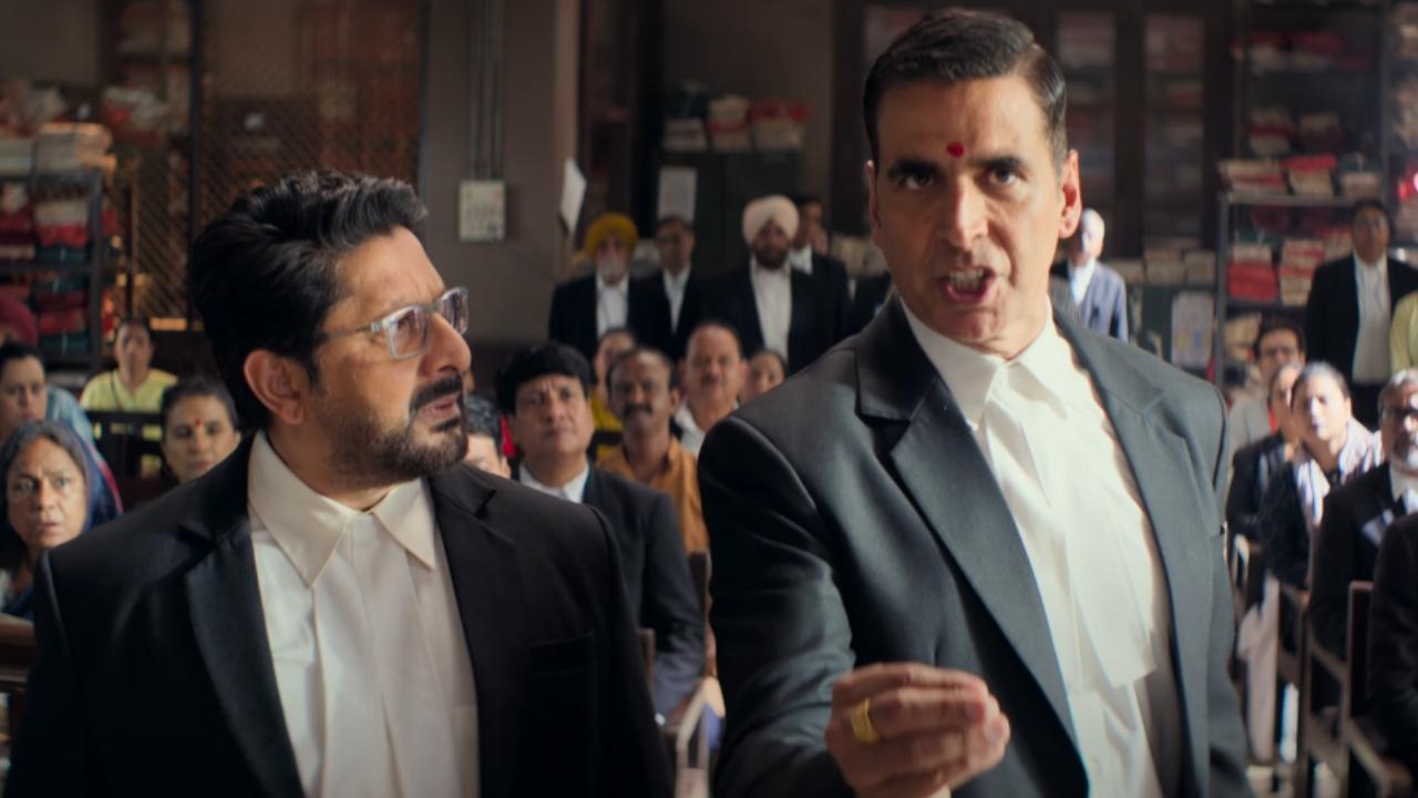 Jolly LLB 3 teaser: Akshay Kumar and Arshad Warsi bring double chaos