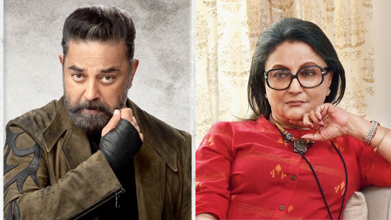 Kamal Haasan and Aparna Sen