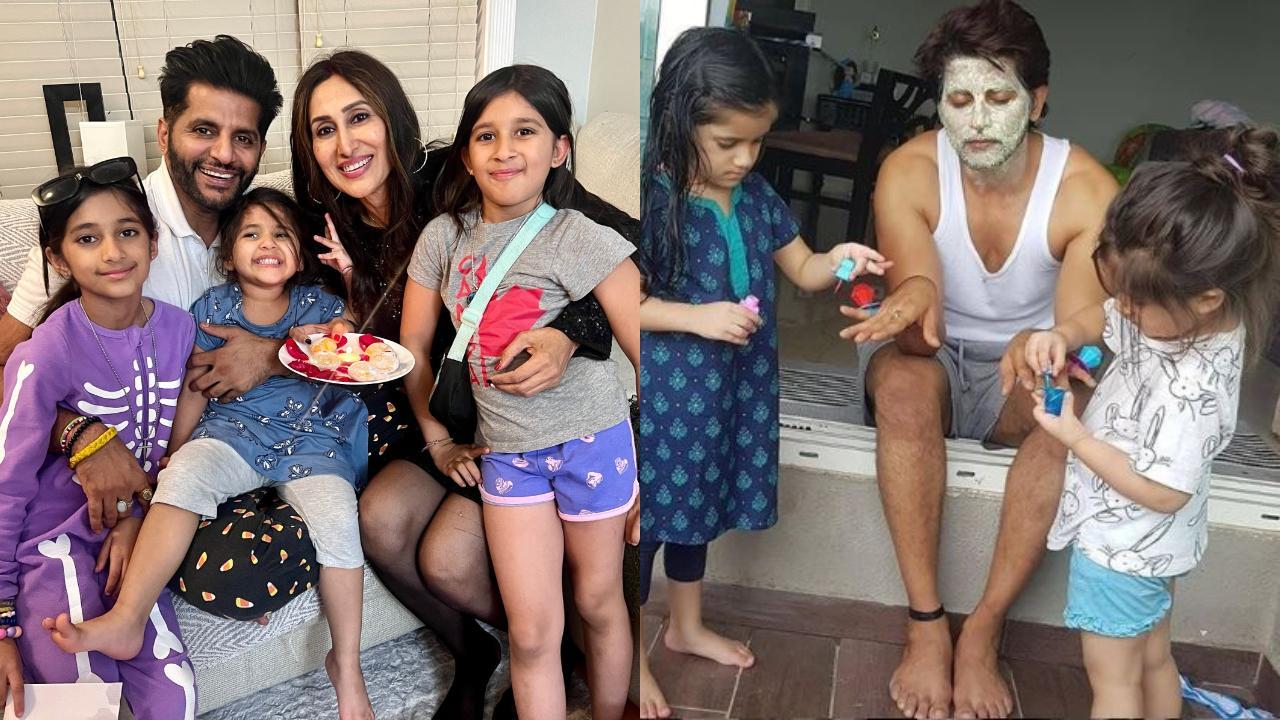 Karanvir Bohra birthday 2025: Times he gave major dad goals with his kids Karanvir Bohra