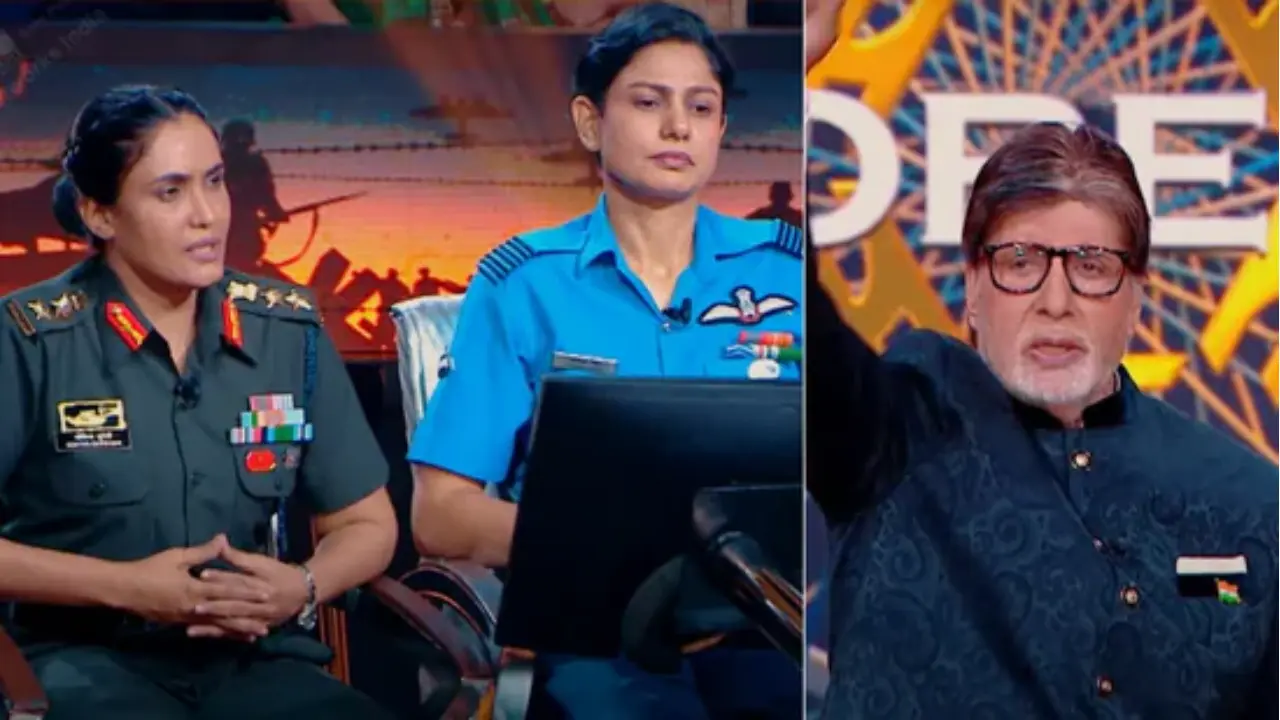 Netizens call out KBC 17 as Indian army officers address Operation Sindoor