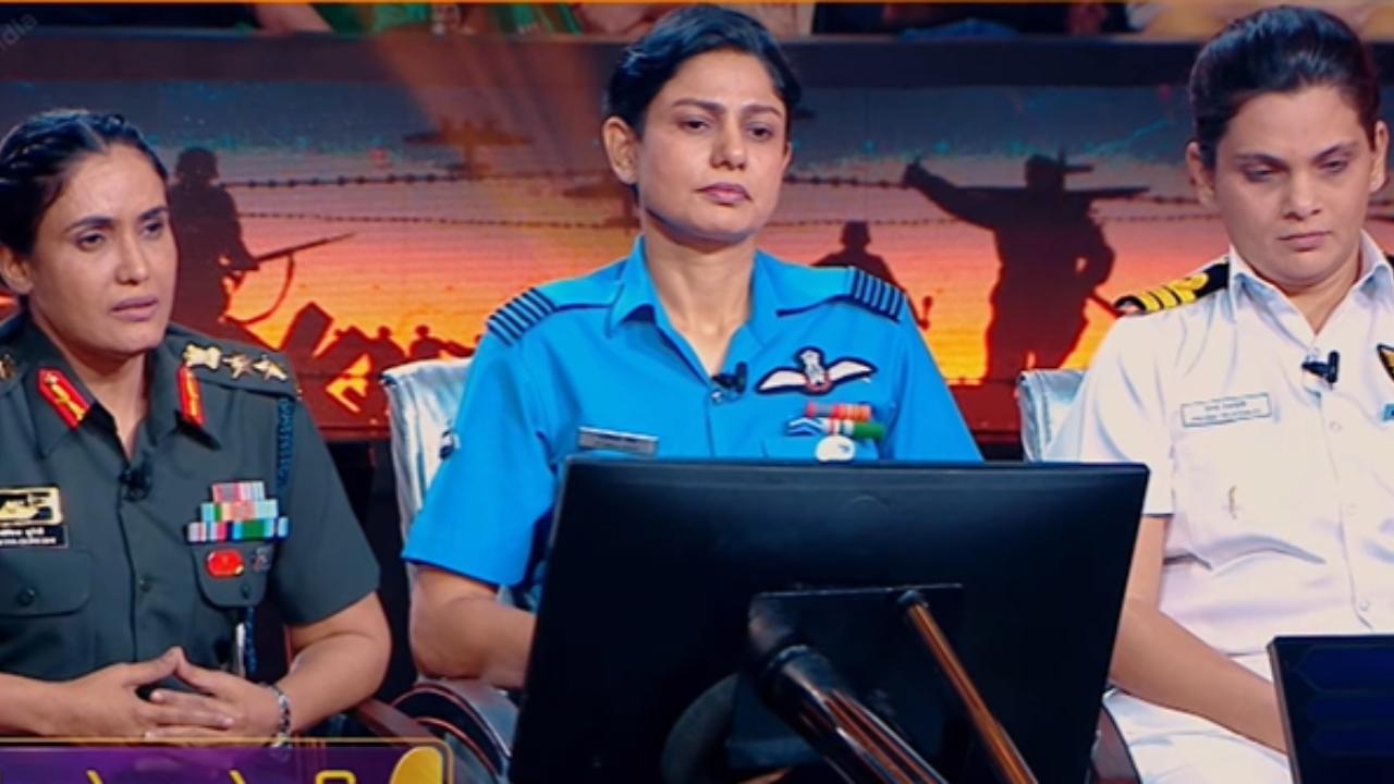 KBC 17: Col Sofiya Qureshi, WC Vyomika Singh talk about Operation Sindoor