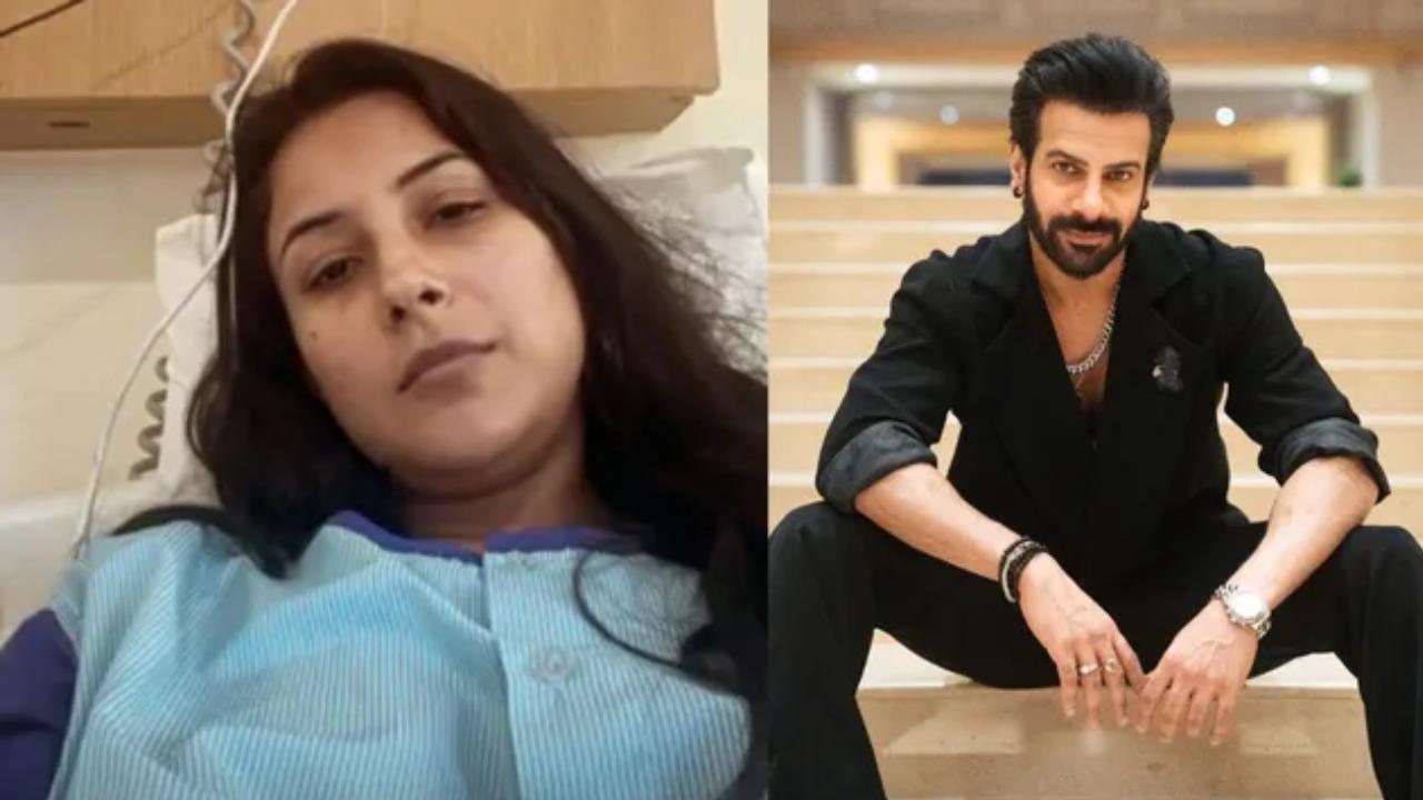 Karan Veer Mehra visits Shehnaaz Gill in hospital; prays for her recovery